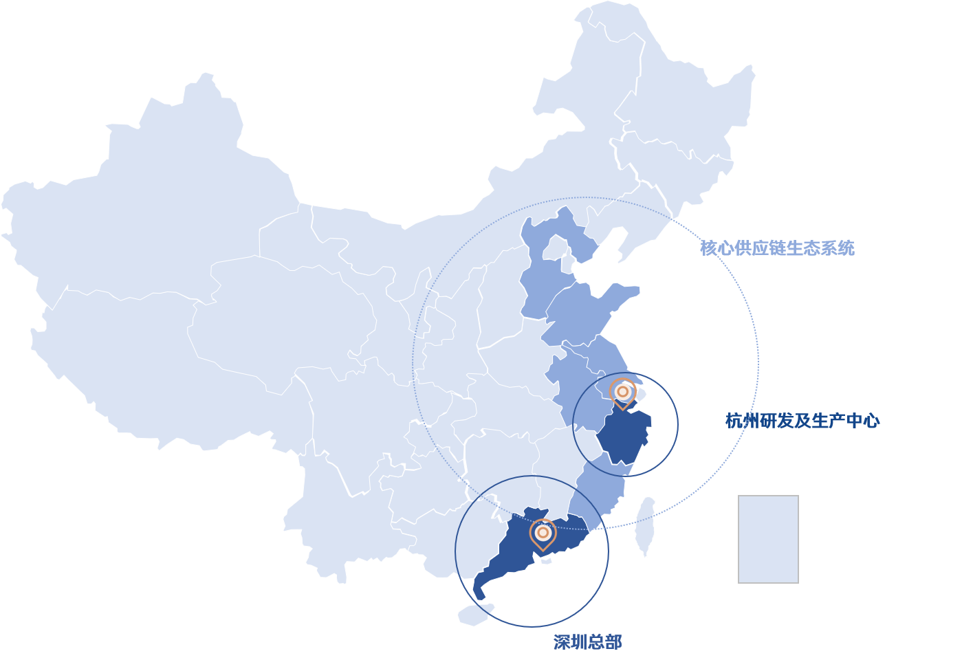 全球布局地图